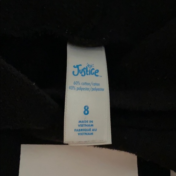 Cropped Hoodie Girls SZ 8 - Picture 2 of 2